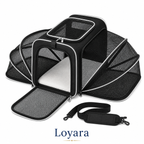 Sac de Transport Pliable pour Chien & Chat — Voyages Sereins