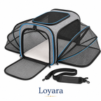 Sac de Transport Pliable pour Chien & Chat — Voyages Sereins